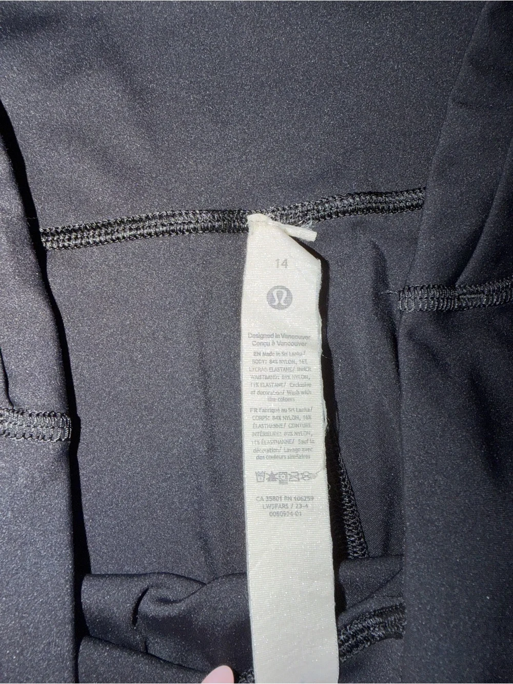Lululemon Fast Free Crop